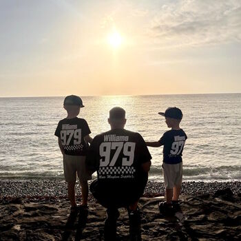 Personalised Father And Son Race T Shirts, 2 of 12