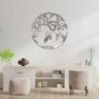 Round Metal Tree Of Life Wall Decor Gift For Her, thumbnail 3 of 11