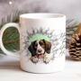 Personalised Christmas Springer Spaniel Break Through, thumbnail 8 of 10