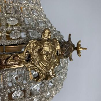 Small Empire Ballroom Chandelier, Rewired, 5 of 10