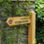 Engraved House Name Driveway Post, thumbnail 5 of 12