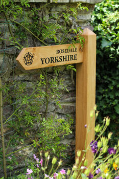 Engraved House Name Driveway Post, 5 of 12