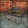 Industrial Hairpin Glass Coffee Table 209, thumbnail 5 of 5