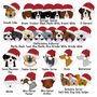 Personalised Dog Christmas Winter Decoration, thumbnail 8 of 12
