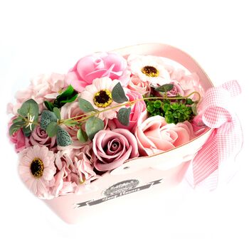 Pink Flower Bouquet Gift Soaps, 2 of 3