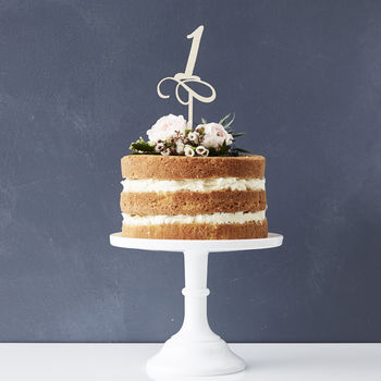 Decorative Birthday Age Cake Topper, 11 of 11