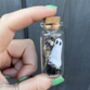 Pet Ghost In A Jar With Dried Flowers, thumbnail 1 of 2