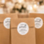 Sweet Wedding Favour Bag Stickers, thumbnail 9 of 9