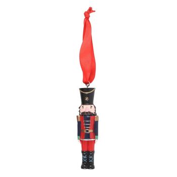 Nutcracker Christmas Tree Hanging Ornament, 2 of 4