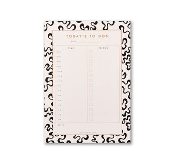 Desktop Planner Bundle Coral Pattern, 3 of 4