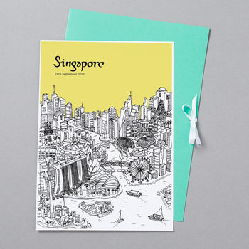 Personalised Singapore Print, 10 of 10