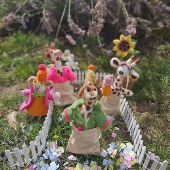 Handmade Felt Margie The Merry Mouse Decoration, 3 of 3