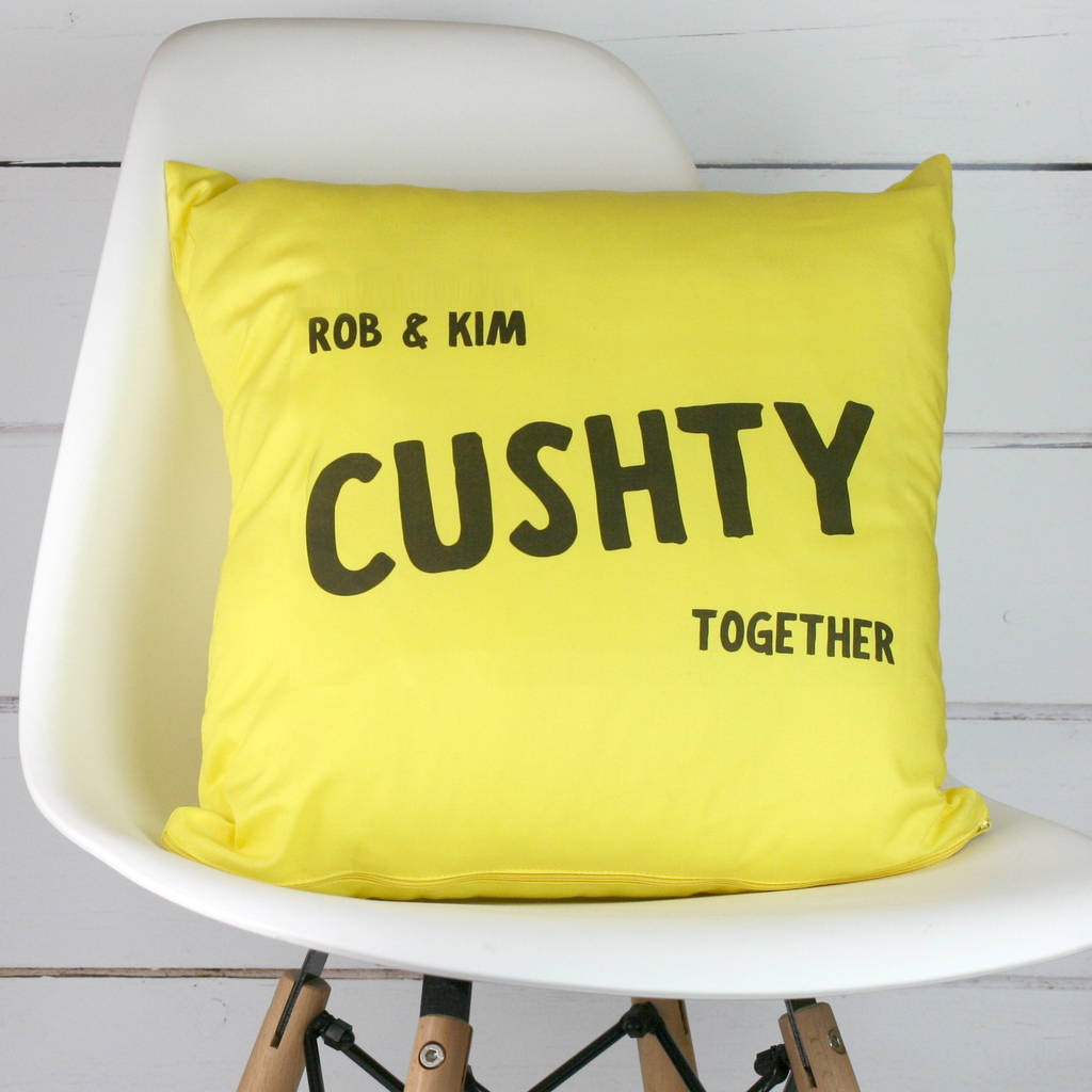 personalised doll cushion