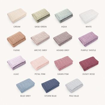 Personalised Luxury Baby Blanket – New Baby Gift Keepsake, 5 of 12