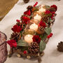 Country Christmas Tea Light Holder, thumbnail 1 of 6