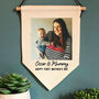 Mother's Day Personalised Photo Hanging Banner Flag, thumbnail 2 of 9