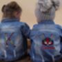 Embroidered Initial Baby/Toddler Denim Jacket, thumbnail 5 of 7