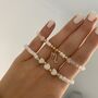 Personalised White Bracelet Stackers Duo, thumbnail 2 of 2
