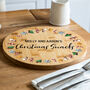 Personalised Christmas Treats Serving Board, thumbnail 3 of 5