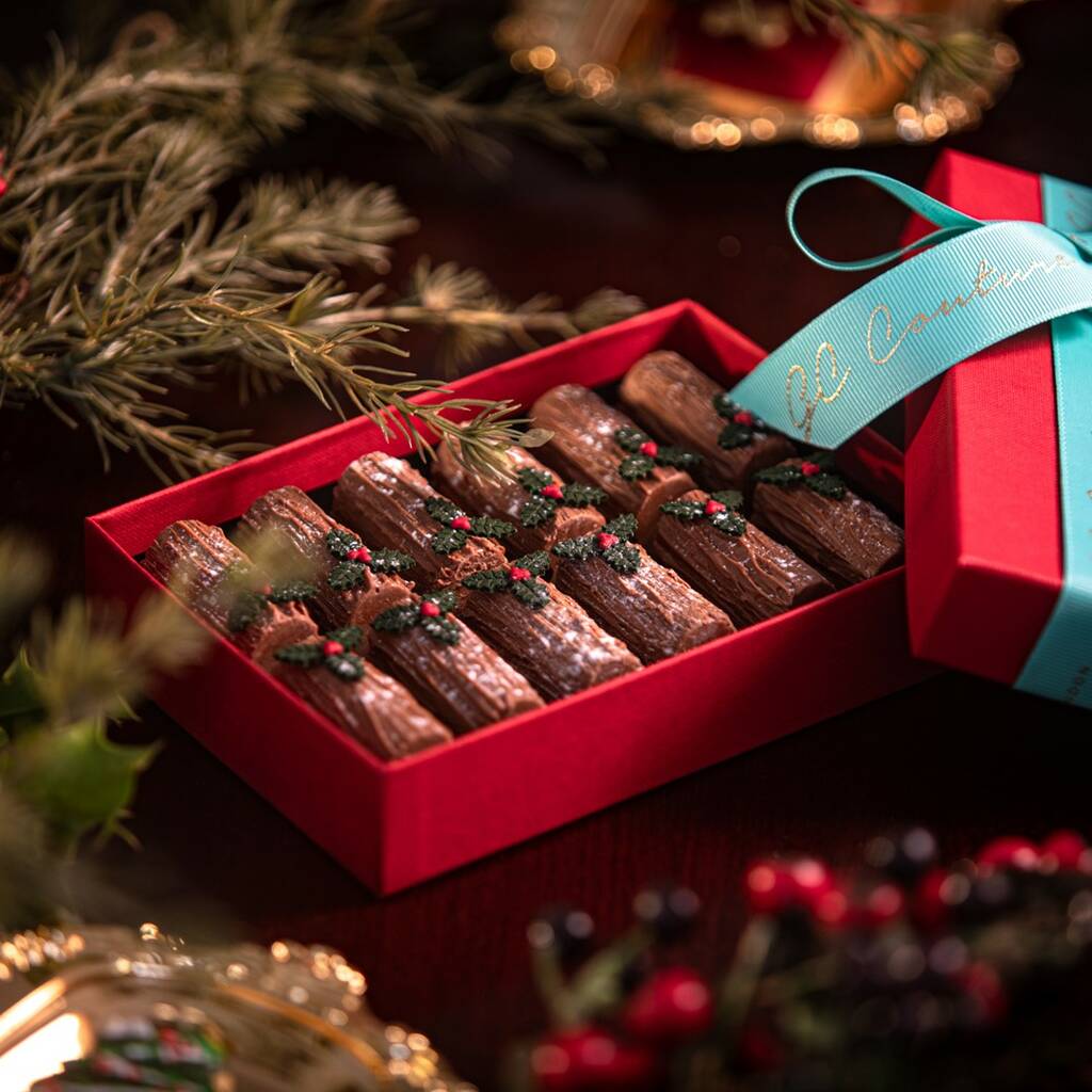 Christmas Chocolate Logs By Gc Couture