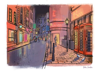 Soho London Print, 2 of 2