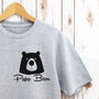 Papa Bear And Baby Bear Matching T Shirt Set, thumbnail 4 of 7