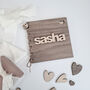 Personalised Wooden Valentine's Or Anniversary Card, thumbnail 2 of 7