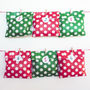 Spotty Advent Bags And Stickers, thumbnail 1 of 5