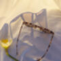 Modern Tortoise Shell Triangular Cut Block Sunglasses, thumbnail 2 of 7