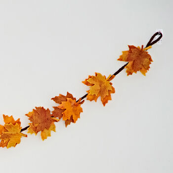 Felt Autumn Leaves Garland, 2 of 2