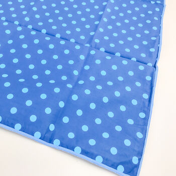 Multiple Colours Polka Dot Cotton Square Scarf, 6 of 6