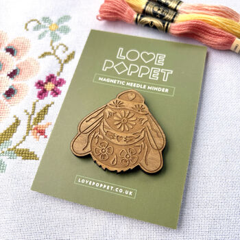 Bumble Bee Magnetic Needle Minder, 3 of 3