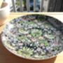 Large Cup And Saucer In William Morris Black Strawberry Thief Design, thumbnail 5 of 12