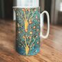 Extra Large Jug In William Morris Woodpecker Design, thumbnail 3 of 6