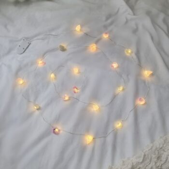 Love Healing Crystal String Fairy Lights, 5 of 6