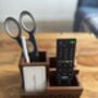 Desk Caddy, Indian Rosewood Desk Organiser, thumbnail 2 of 11