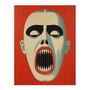 Nightmare Gothic Horror Red Monochrome Wall Art Print, thumbnail 6 of 6