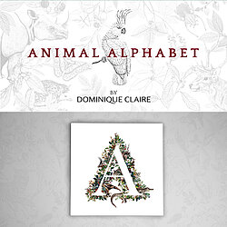 Animal Alphabet Logo and the letter "A"