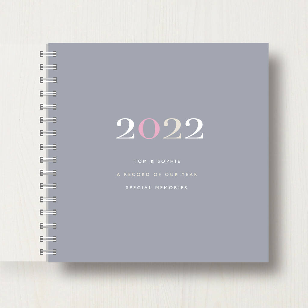 Personalised 2022 Year Book Or Memory Book By Designed ...