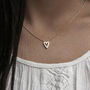 Heart 9k Gold Necklace, thumbnail 1 of 4
