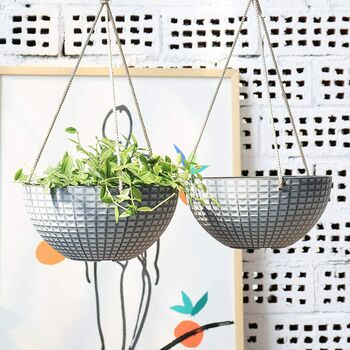 Pack Of Two Hanging Planter For Indoor Outdoor, 7 of 12