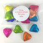Personalised Favour With Foiled Chocolate Hearts, thumbnail 2 of 8