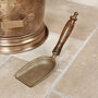 Antique Brass Coal Scuttle With Shovel And Matches, thumbnail 6 of 9
