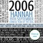Personalised 18th Birthday Print Gift Year Facts 2006, thumbnail 3 of 12