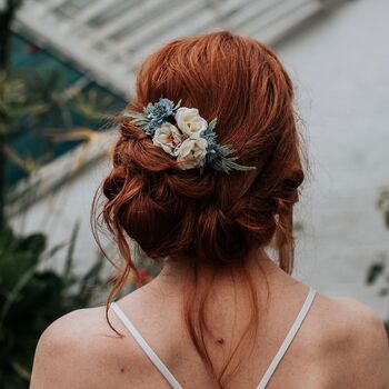 Lara Wild Rose Wedding Hair Comb, 2 of 5