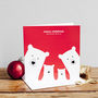 Build Your Own Bear Family Christmas Card, thumbnail 4 of 4
