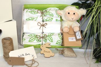 Fluffy Lamb, Unisex Mother And Baby Hamper, 3 of 6