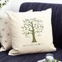 Personalised Family Tree Cushion Cover, thumbnail 4 of 7