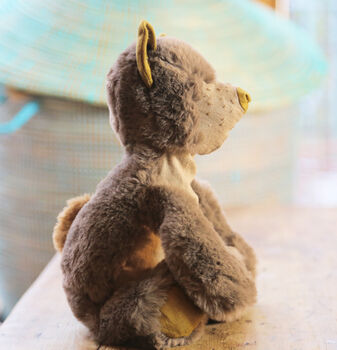 Plush Brown Teddy Bear Soft Toy, 4 of 5