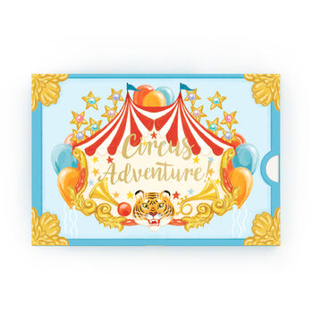 Circus Adventure Music Box Card, 3 of 5